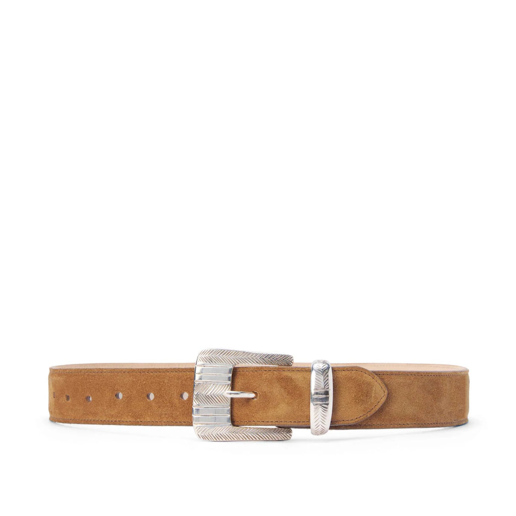 L'Agence Aya Suede Belt