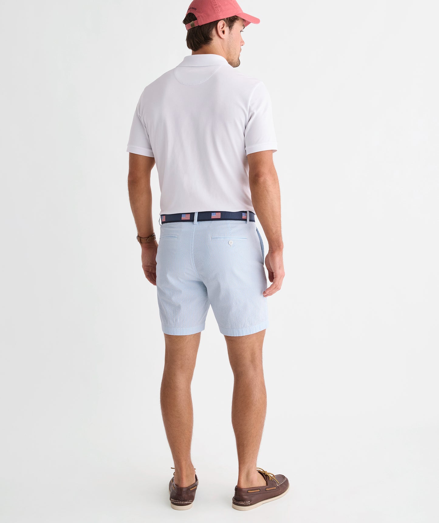 Vineyard Vines 7 Inch Seersucker Chilmark Chino Shorts