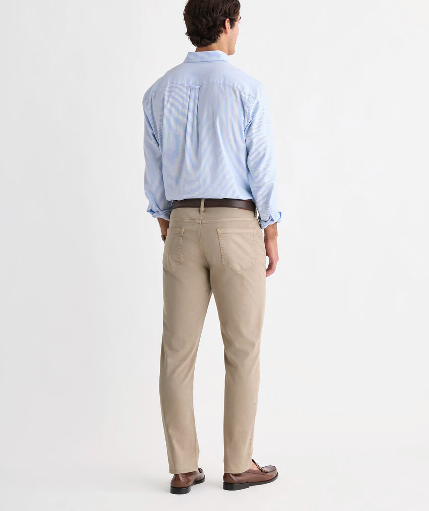 Vineyard Vines Bayside Sateen 5-Pocket Pants