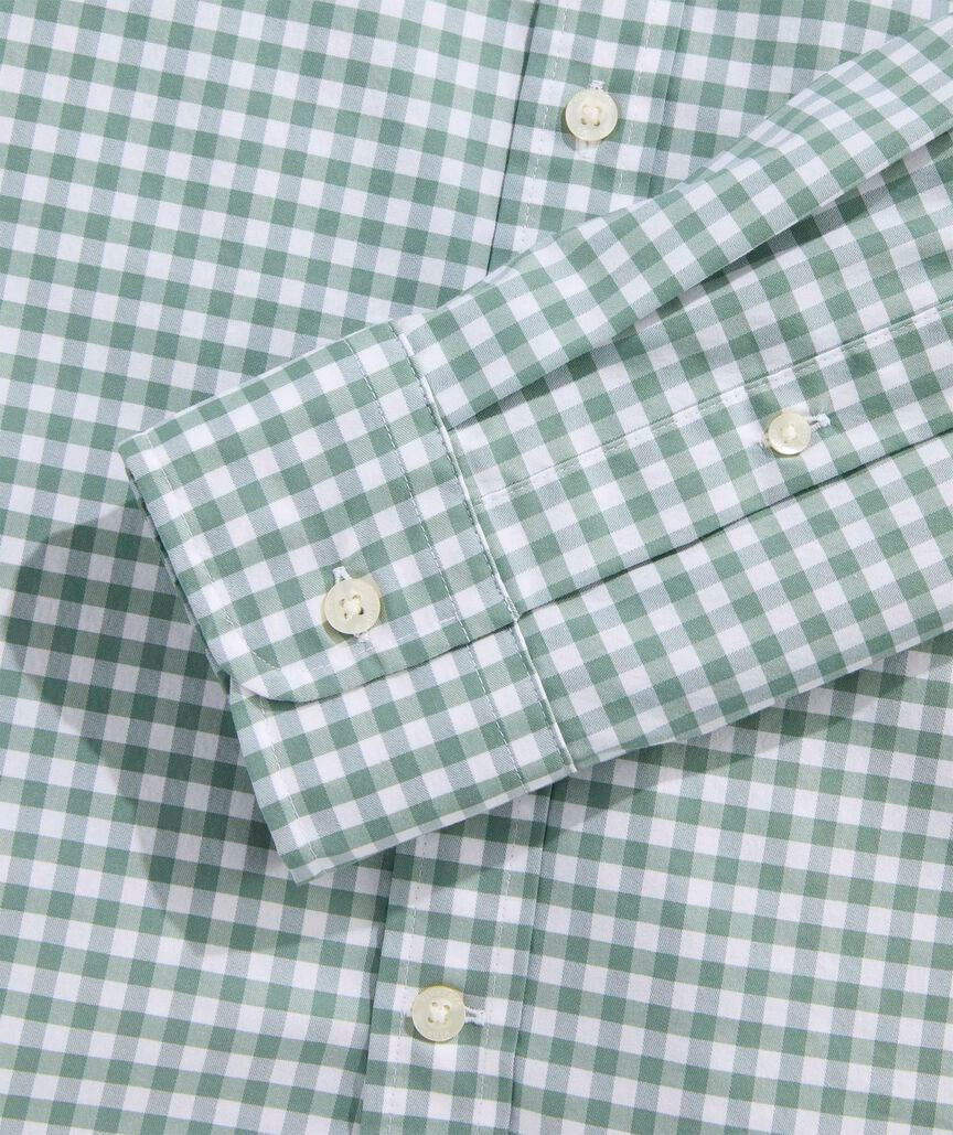 Vineyard Vines Performance Cotton Skysail Gingham Shirt