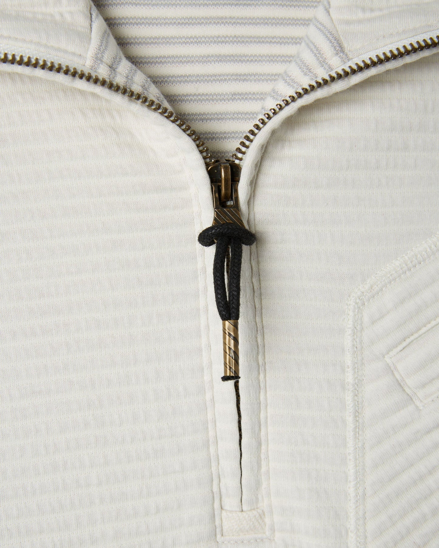 Billy Reid Quilted Half Zip