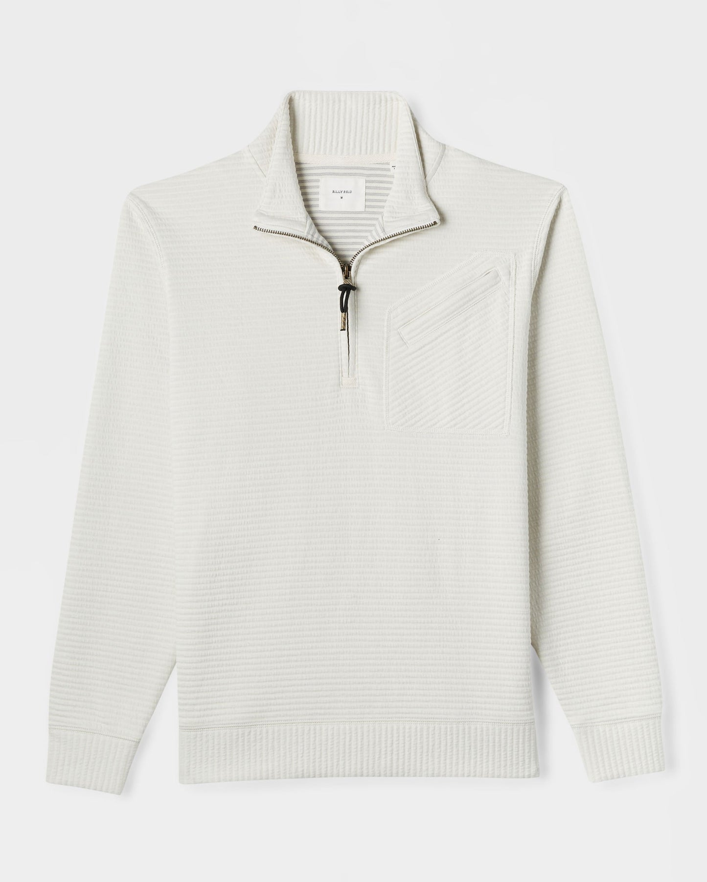 Billy Reid Quilted Half Zip
