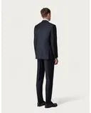 Canali Suit Navy Blue Wool