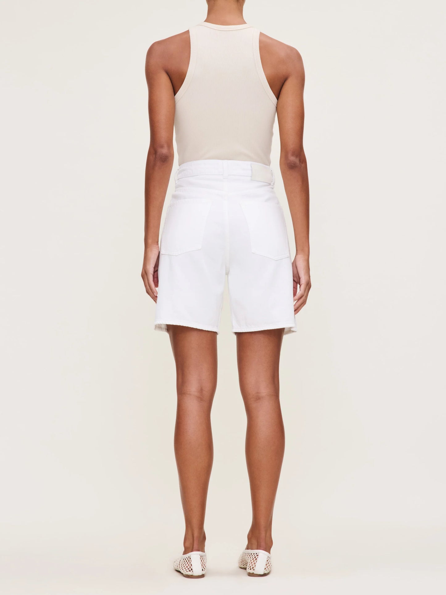 DL1961 Taylor Drawstring Short: High Rise 7"