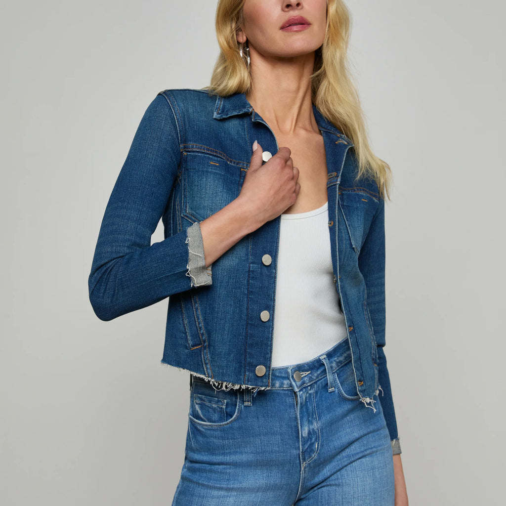 L'Agence Janelle Denim Jacket
