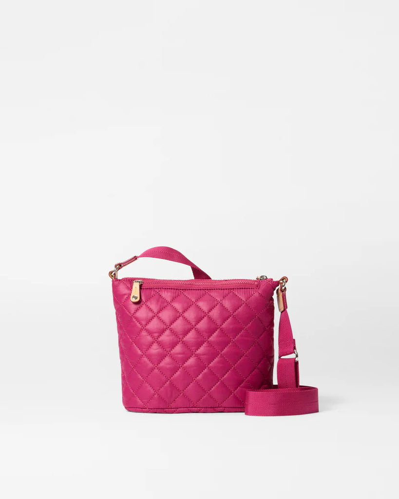 MZ Wallace Raspberry Metro Scout Crossbody Deluxe