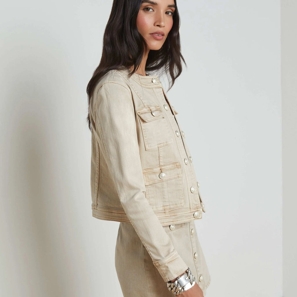 L'Agence Yari Denim Jacket