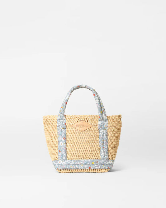 MZ Wallace Crochet June's Meadow Mini Crochet Tote