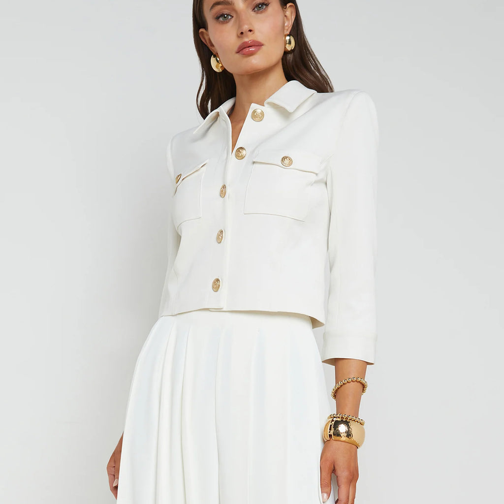 L'Agence Kumi Cropped Jacket