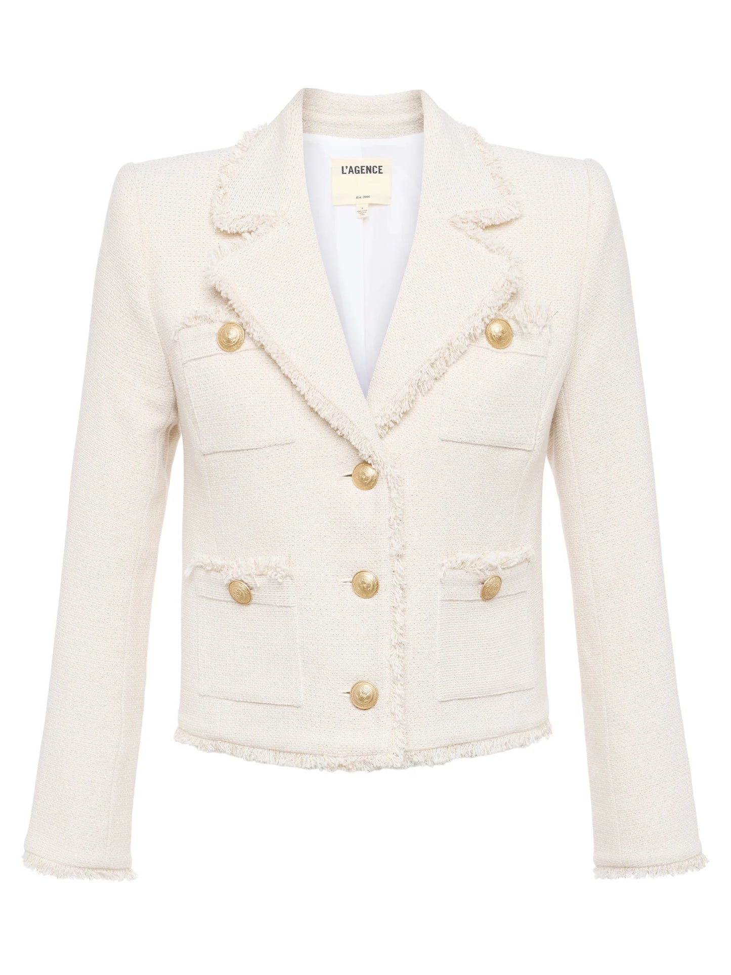 L'Agence Sylvia Tweed Jacket