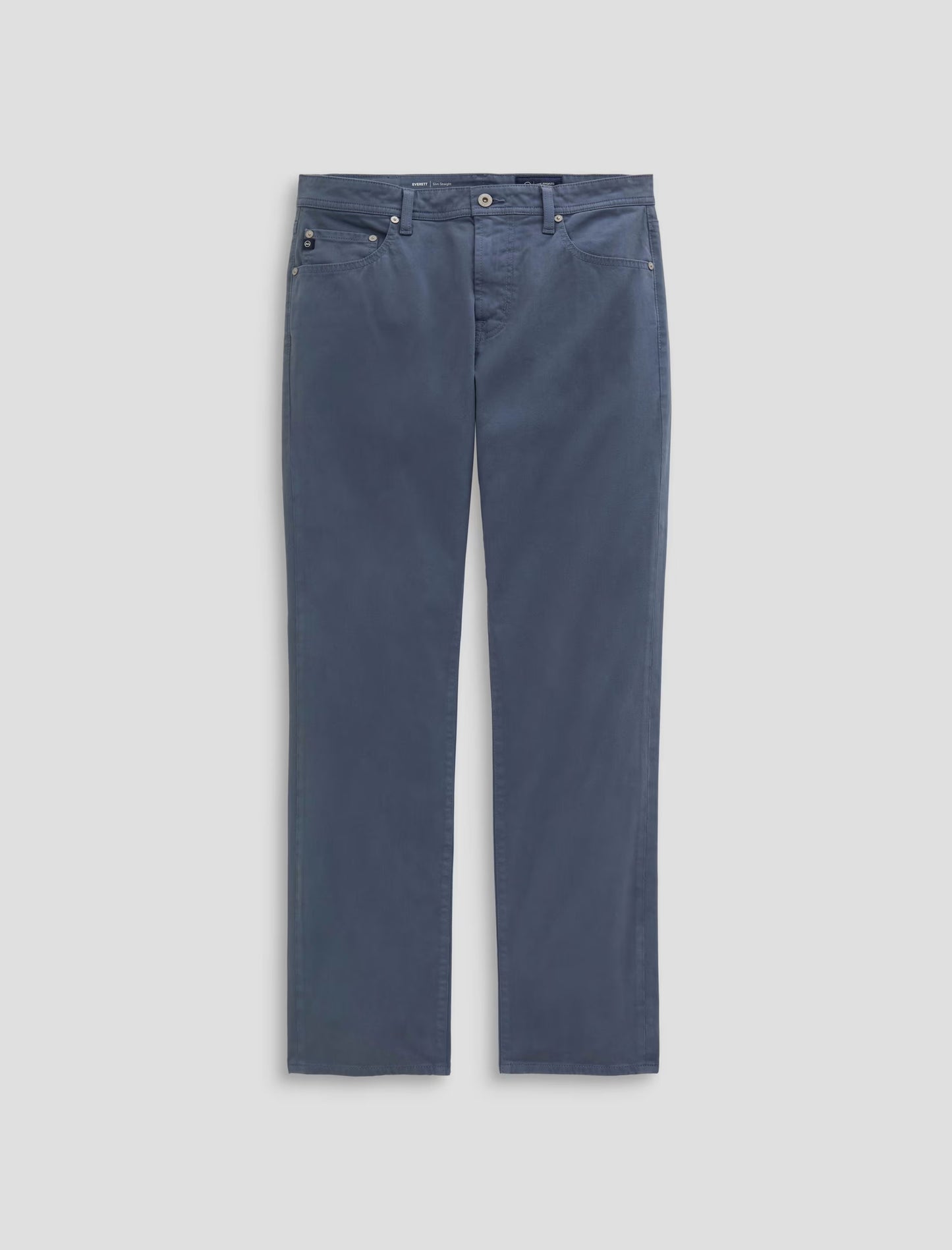 Everett Sueded Sateen Slim Straight Pant