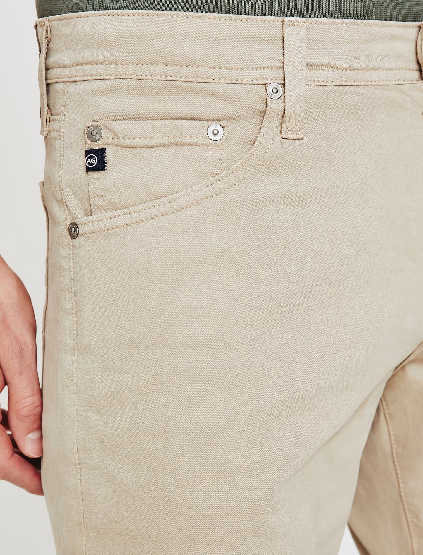 AG Men's Everett Sueded Slim Straight Leg Pant