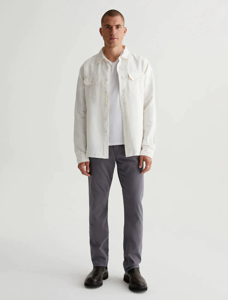 AG Men's Everett Sueded Slim Straight Leg Pant