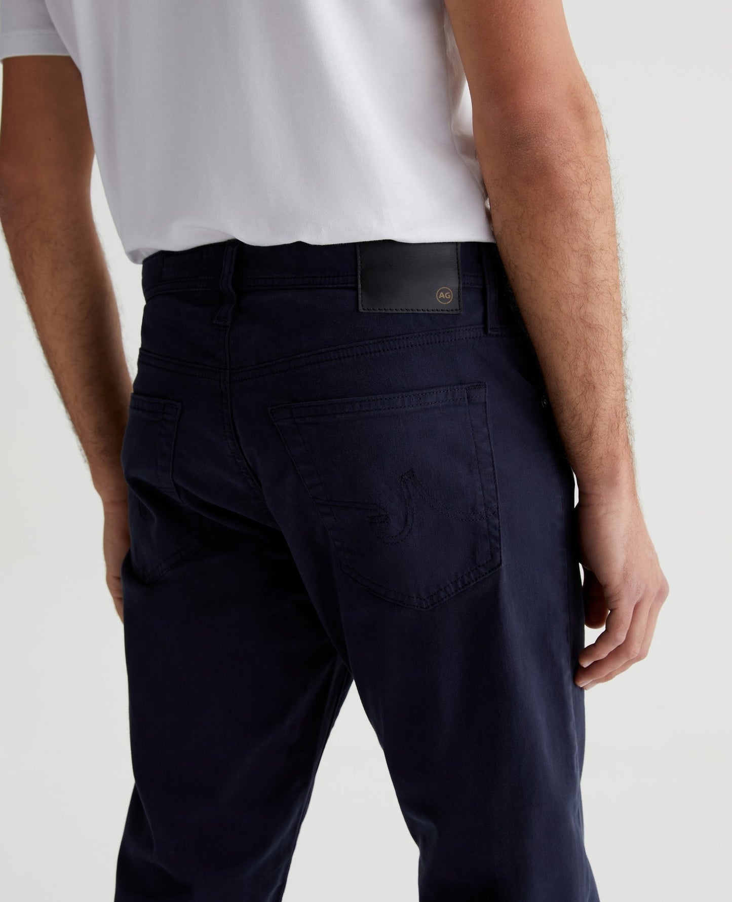 AG Men's Everett Sueded Slim Straight Leg Pant