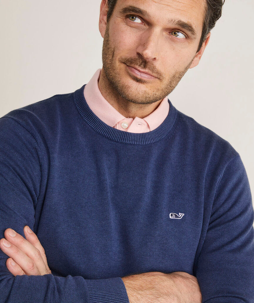 Vineyard Vines Garment-Dyed Cotton Crewneck