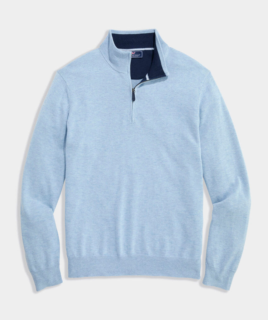 Vineyard Vines Tipped Boathouse Quarter-Zip