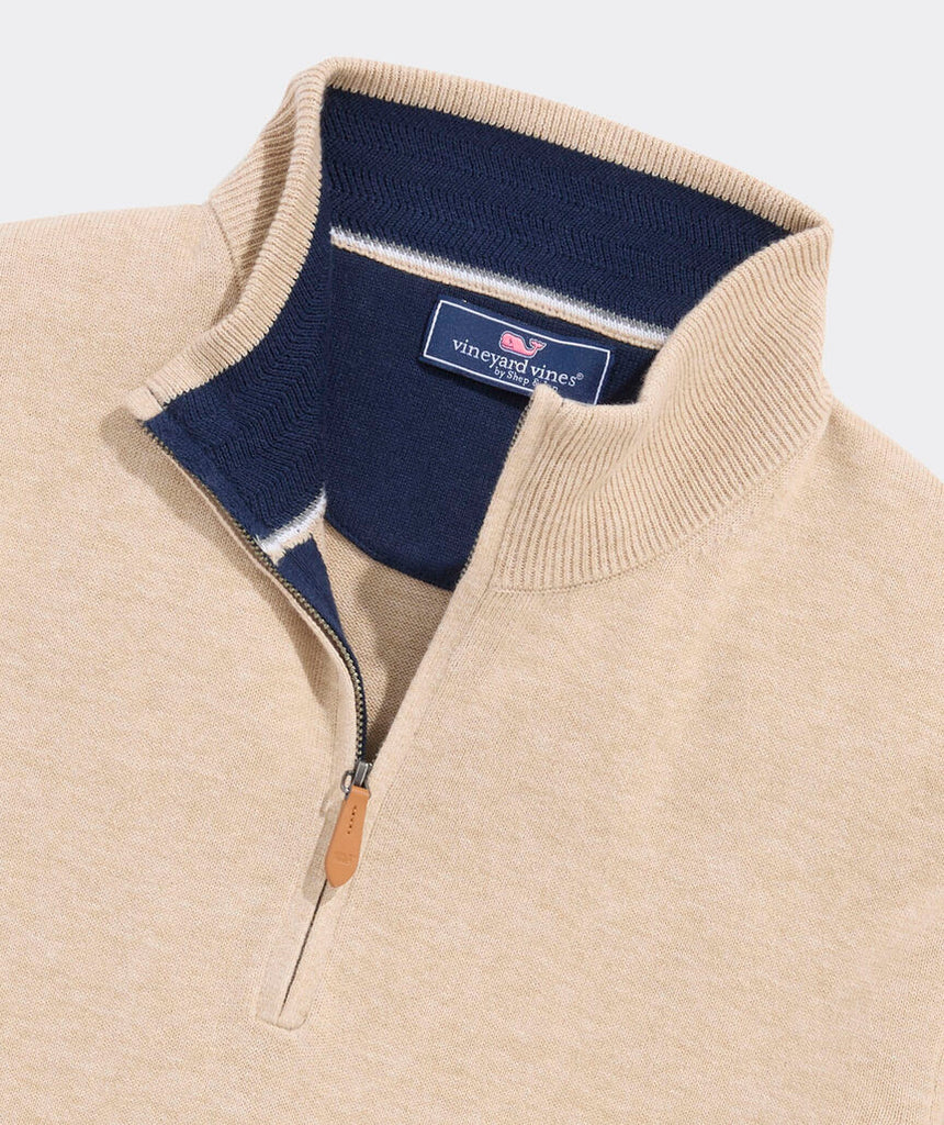 Vineyard Vines Tipped Boathouse Quarter-Zip