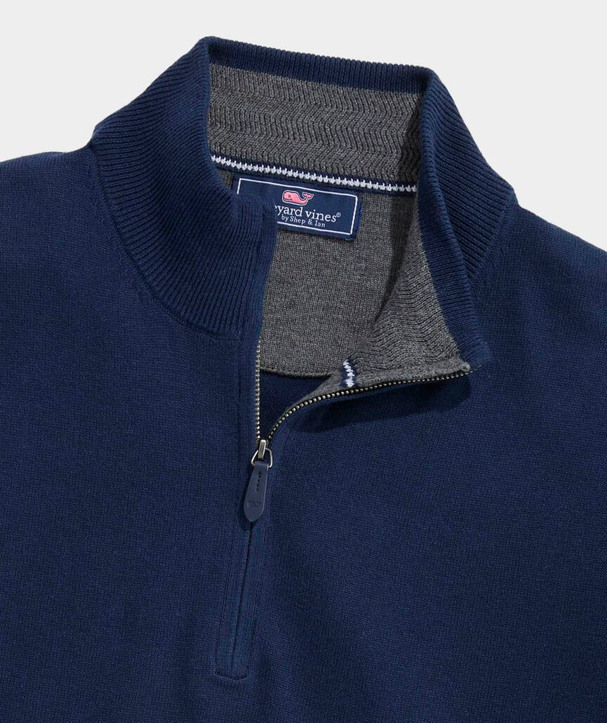 Vineyard Vines Tipped Boathouse Quarter-Zip