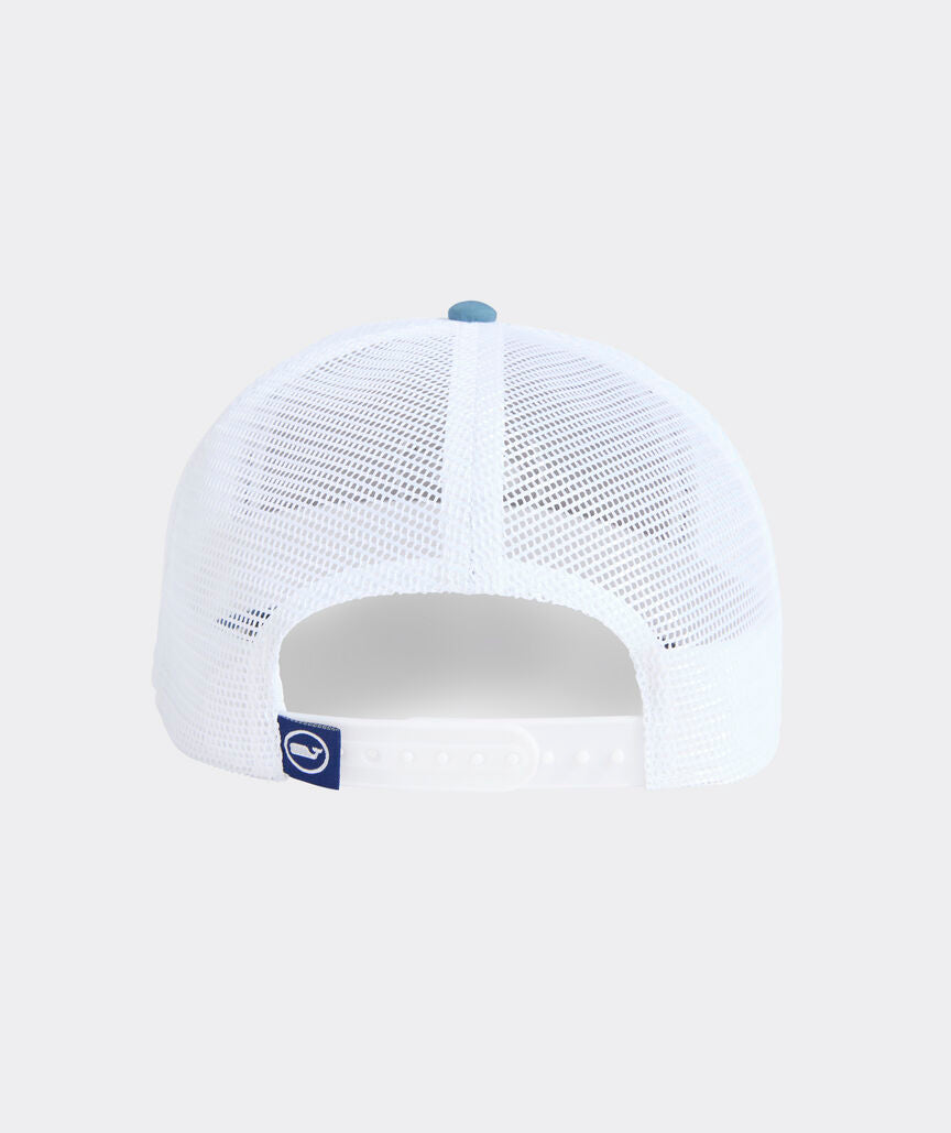 Vineyard Vines Whale Dot Performance Trucker Hat