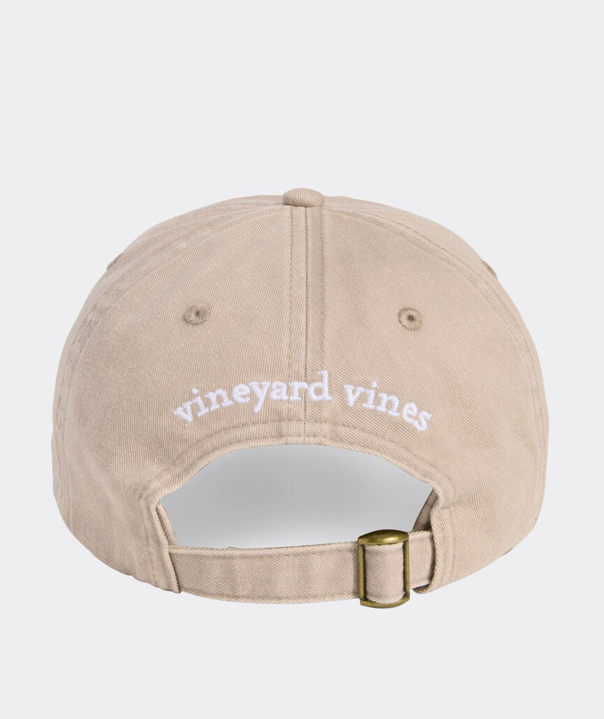 Vineyard Vines Garment-Washed Classic Whale Baseball Hat