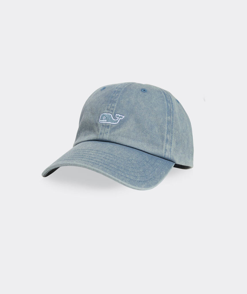 Vineyard Vines Garment-Washed Classic Whale Baseball Hat