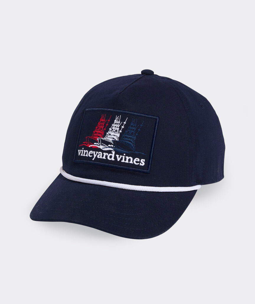 Vineyard Vines Sportfisher Patch Canvas 5-Panel Hat