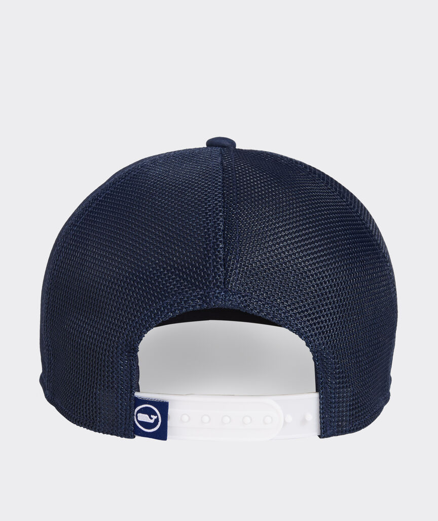 Vineyard Vines Retro Fish Rubber Patch Trucker Hat