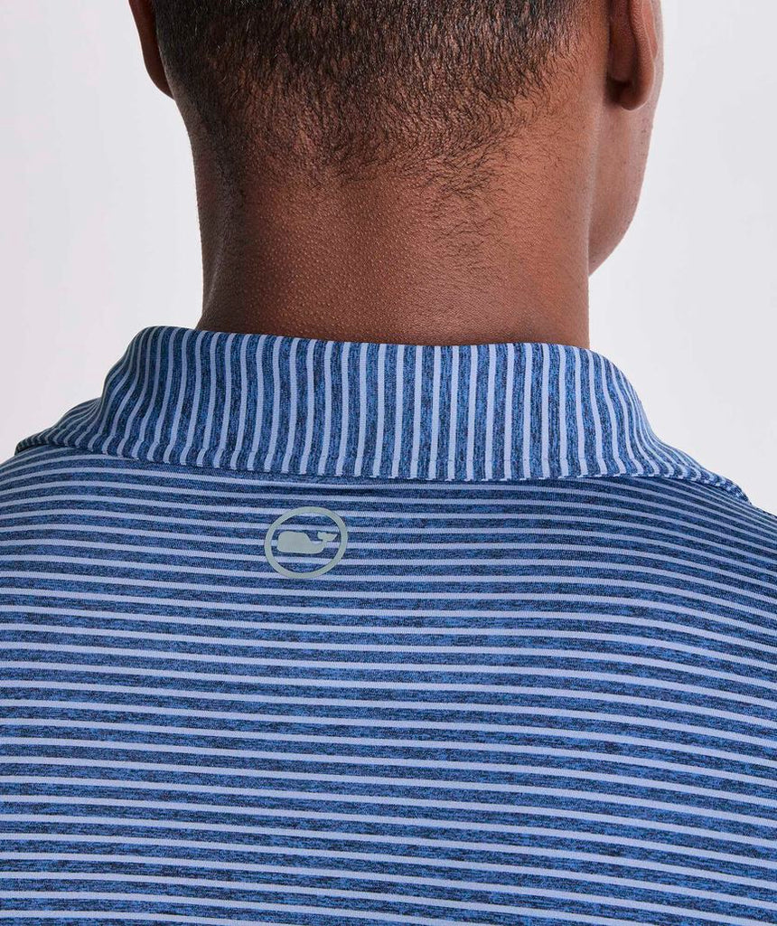 Vineyard Vines Men's Bradley Stripe Sankaty Polo