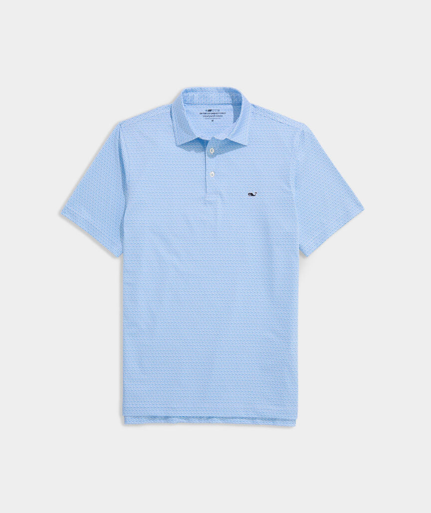 Vineyard Vines Printed Sankaty Performance Polo