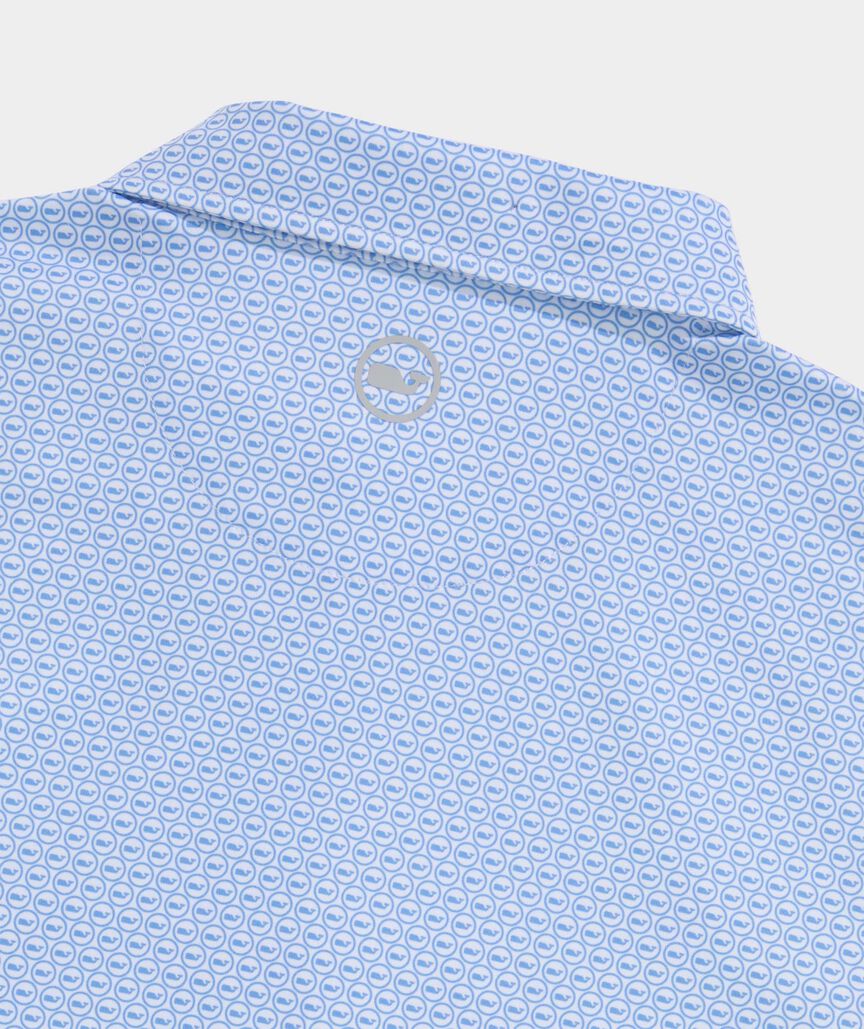 Vineyard Vines Printed Sankaty Performance Polo