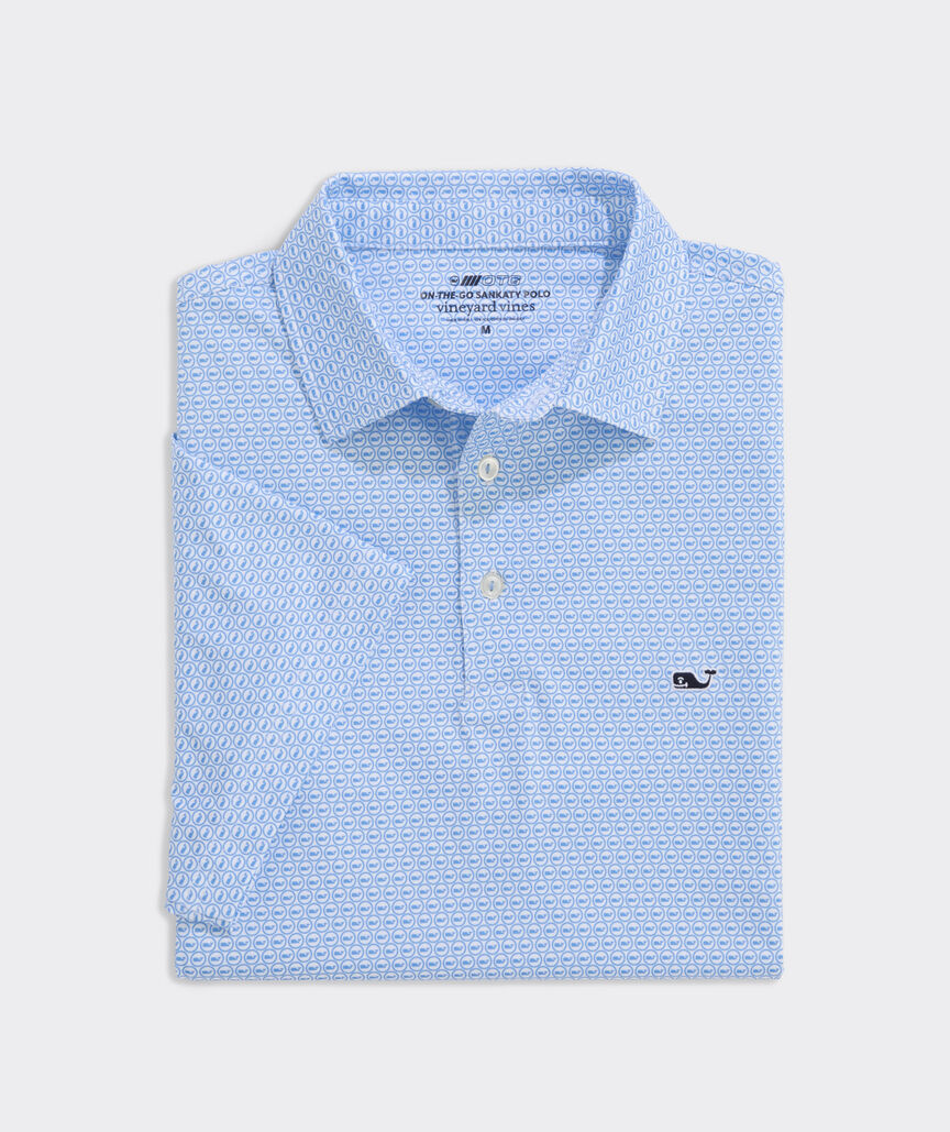 Vineyard Vines Printed Sankaty Performance Polo