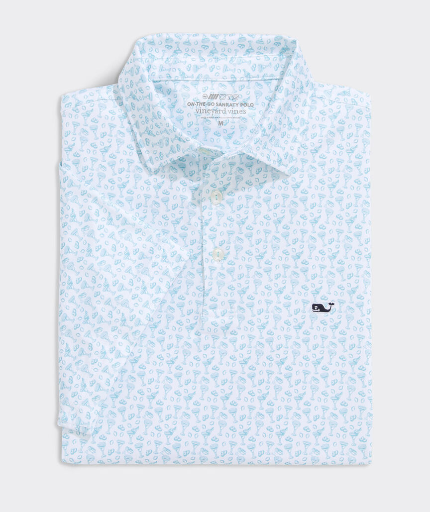 Vineyard Vines Printed Sankaty Performance Polo