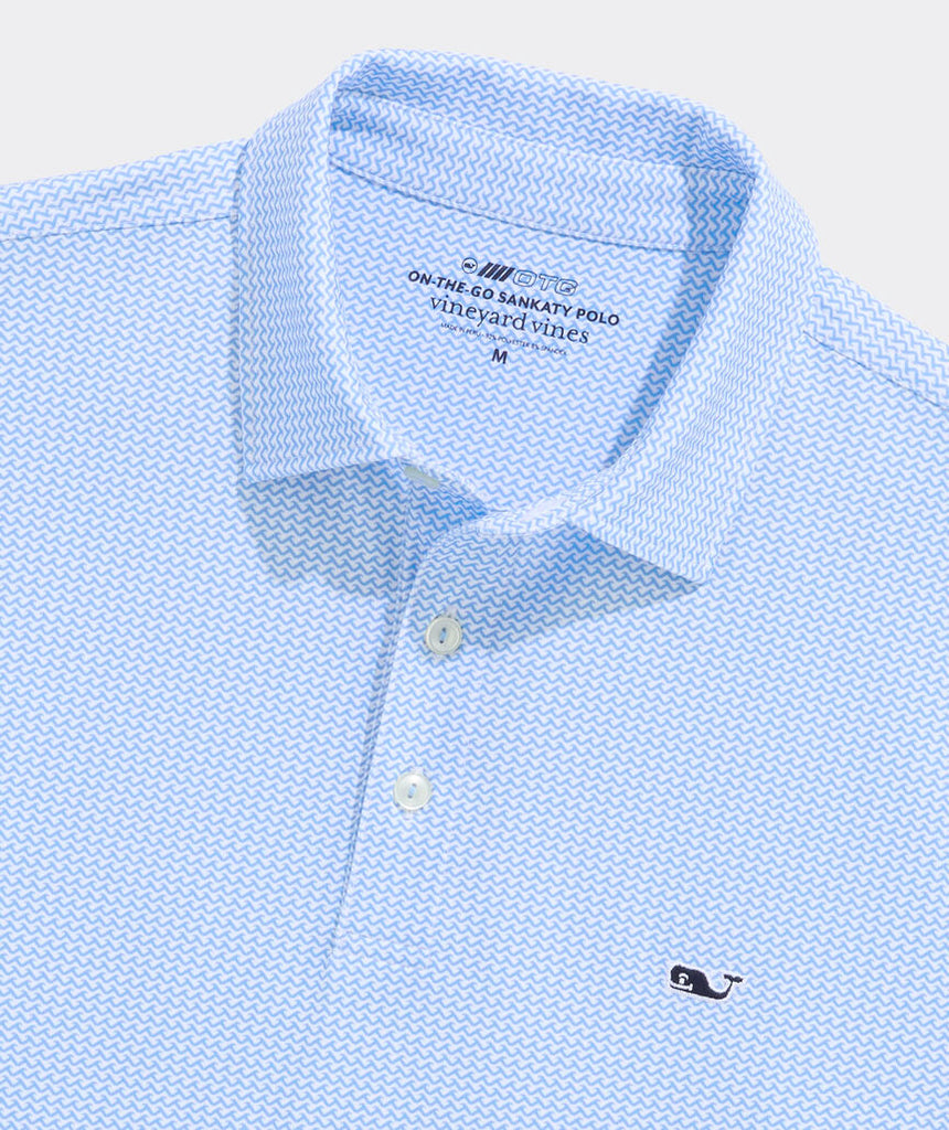 Vineyard Vines Printed Sankaty Performance Polo
