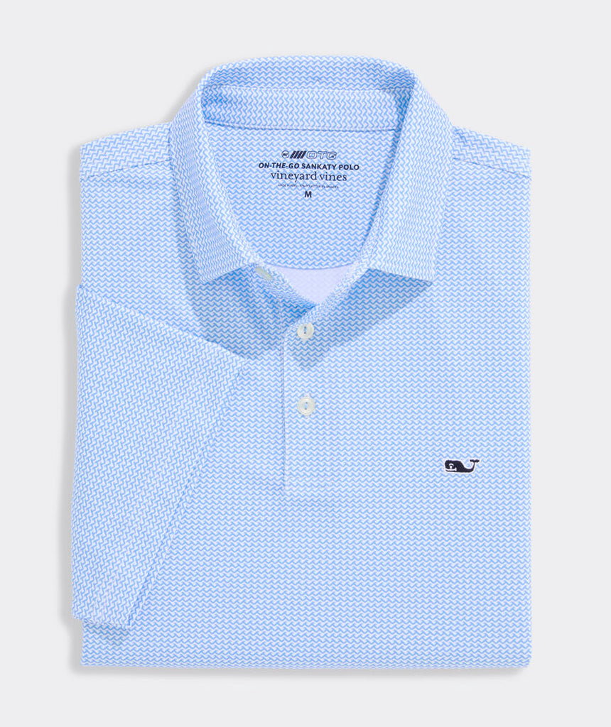 Vineyard Vines Printed Sankaty Performance Polo