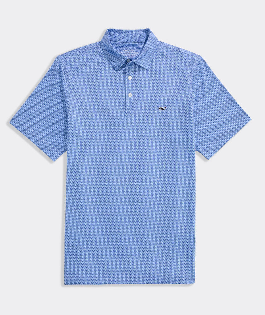 Vineyard Vines Printed Sankaty Performance Polo