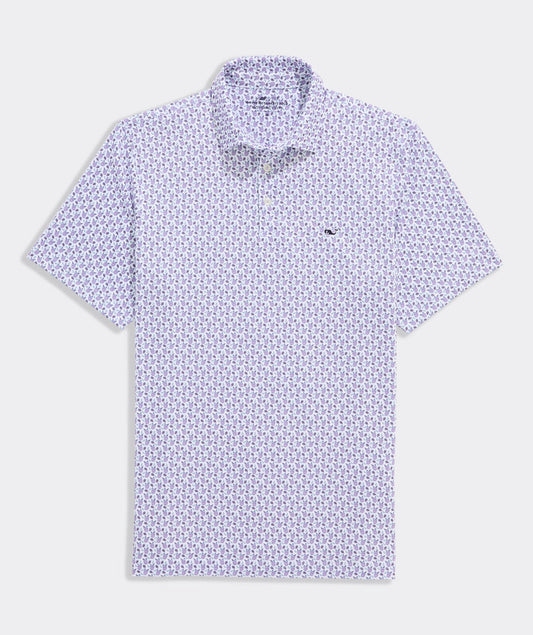 Vineyard Vines Printed Sankaty Performance Polo