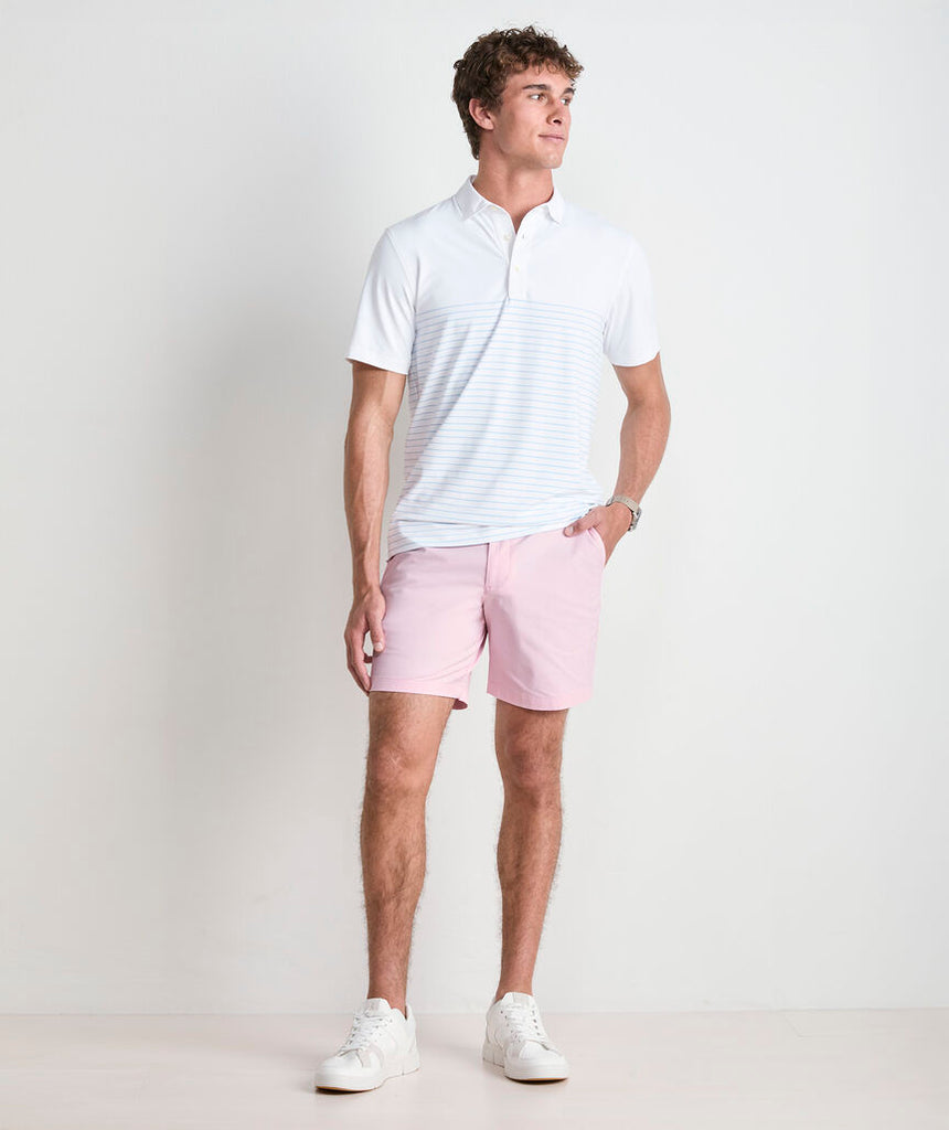 Vineyard Vines Breton Stripe Palmero Performance Polo