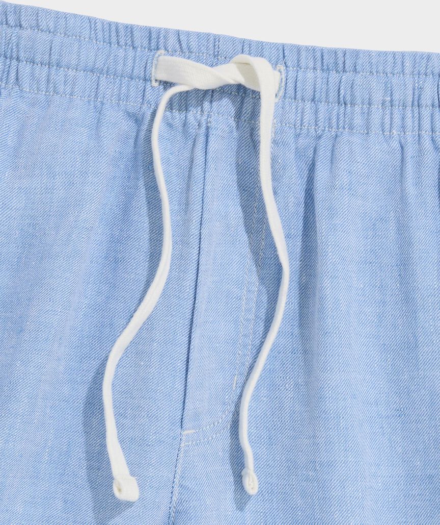 Vineyard Vines 7 Inch Surfside Pull-On Linen Shorts