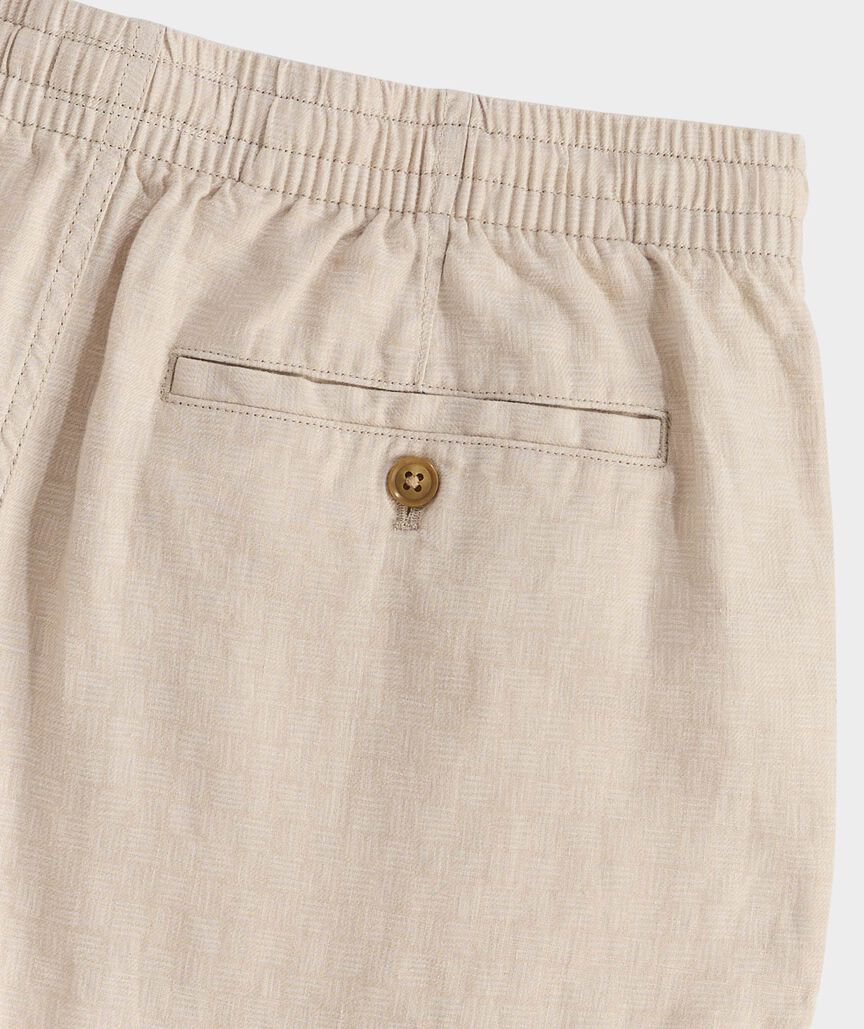 Vineyard Vines 7 Inch Surfside Pull-On Linen Shorts
