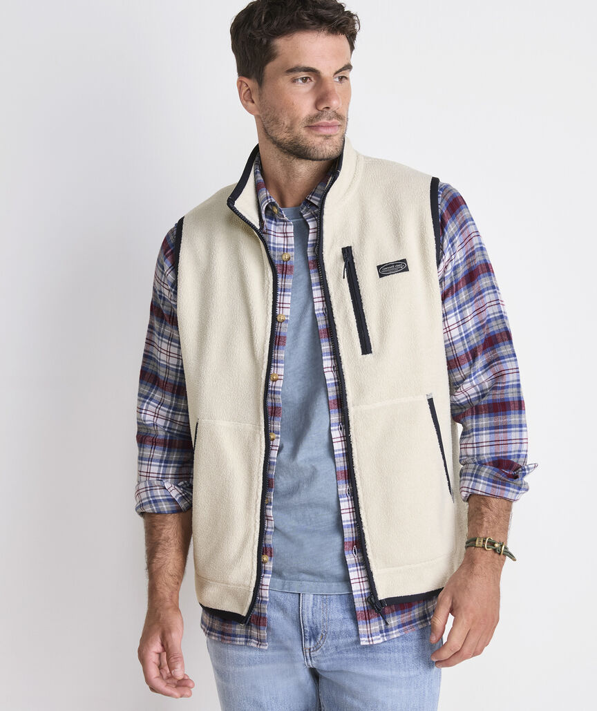 Vineyard Vines Bonfire Fleece Vest