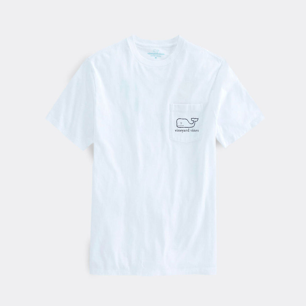 Vintage Whale Short-Sleeve Pocket Tee