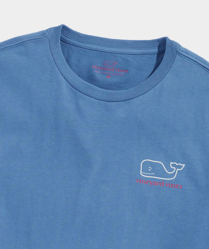 Vineyard Vines Two Toned Whale Short-Sleeve Tee