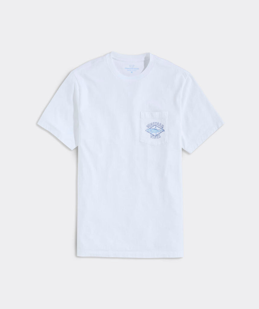 Vineyard Vines Painted Bonefish Short-Sleeve Pocket Tee