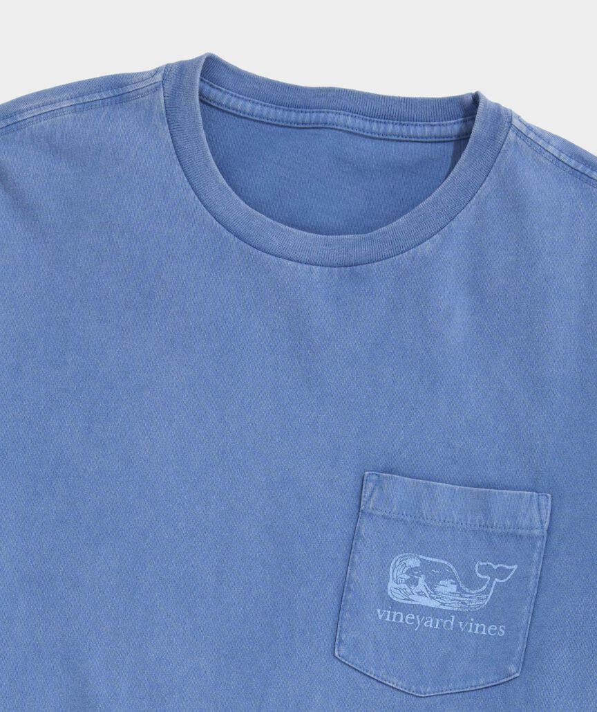 Vineyard Vines Drift Dye Surfer Whale Short-Sleeve Pocket Tee