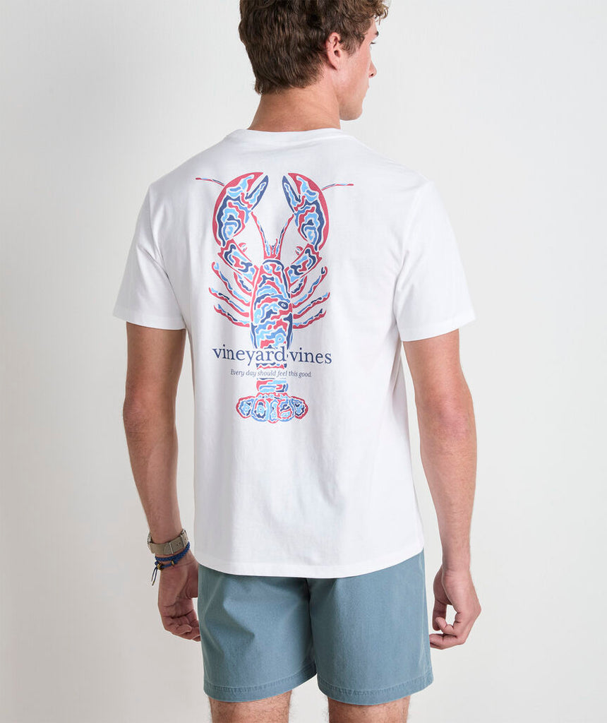 Vineyard Vines Camo Lobster Short-Sleeve Pocket Tee