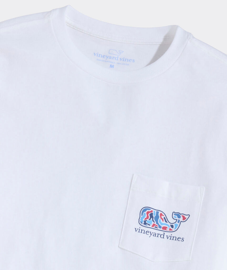 Vineyard Vines Camo Lobster Short-Sleeve Pocket Tee