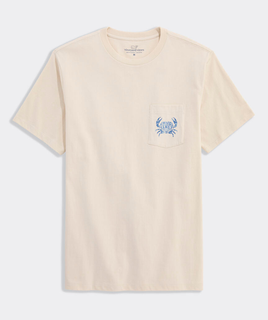 Vineyard Vines Crab Short-Sleeve Pocket Tee