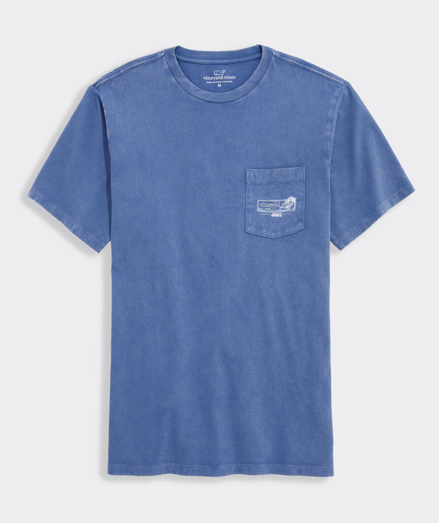 Vineyard Vines JAWS x vineyard vines Shark Fin Short-Sleeve Pocket Tee