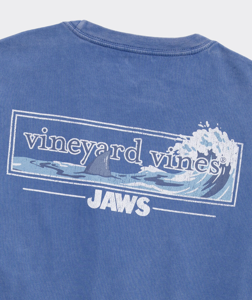Vineyard Vines JAWS x vineyard vines Shark Fin Short-Sleeve Pocket Tee