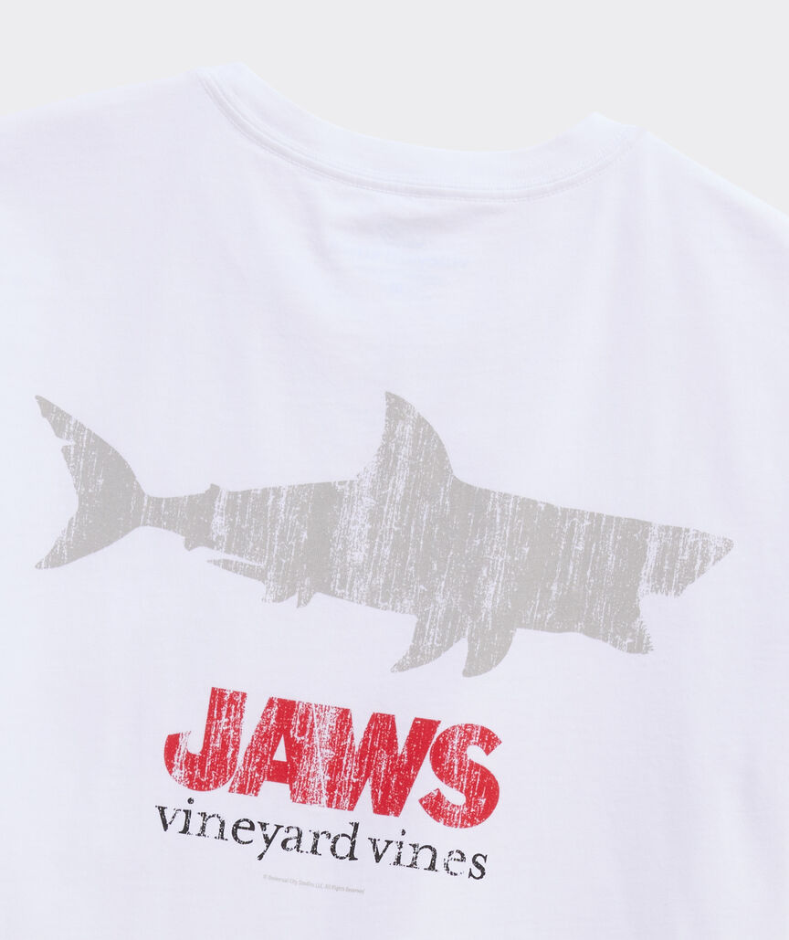 Vineyard Vines JAWS x vineyard vines Shark Silhouette Short-Sleeve Pocket Tee